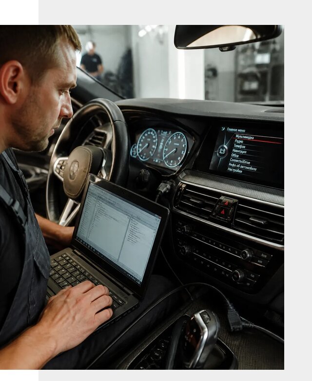 Русификация приборной панели BMW для авто в Одинцове от компании