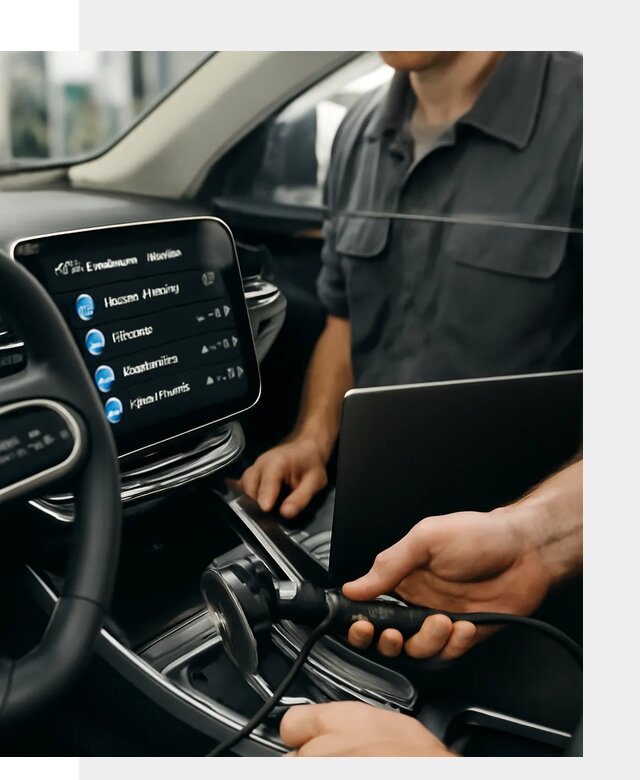 Установка приложений Geely для мультимедиа автомобиля в Одинцове
