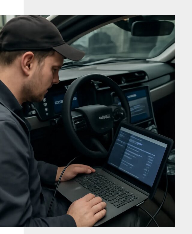 Профессиональная русификация автомобилей Lynk Co в Одинцове
