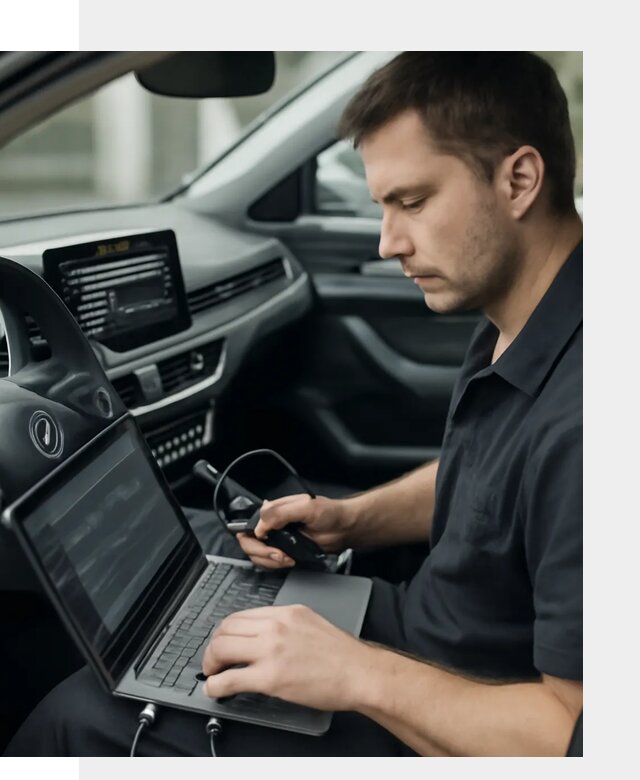Настройка телематики автомобиля под ключ для авто в Одинцове