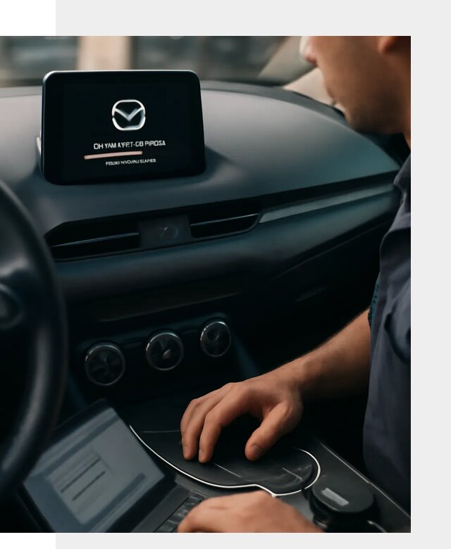 Установка приложений Mazda на мультимедийную систему в Одинцове